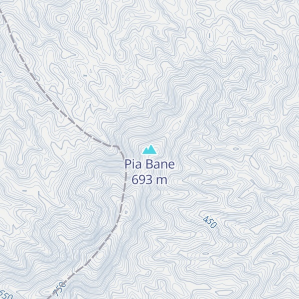 Map of Pia Bane