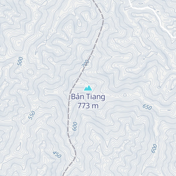 Map of Bản Tiang