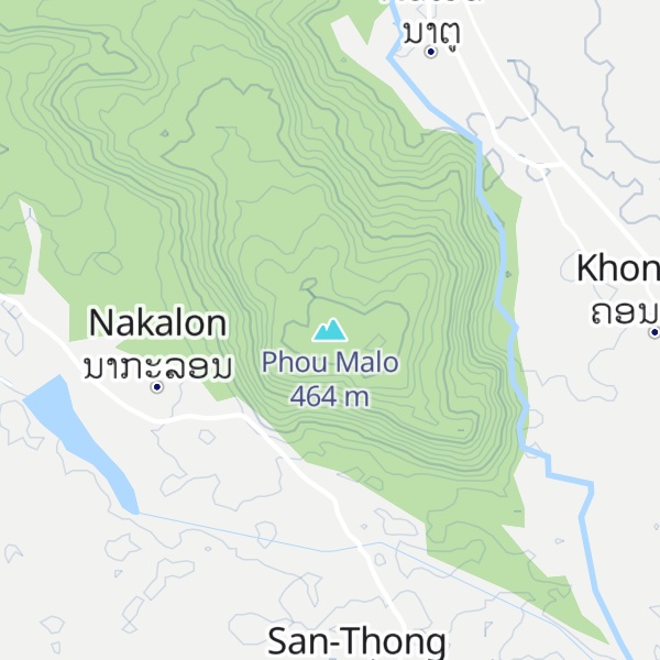 Map of Phou Malo