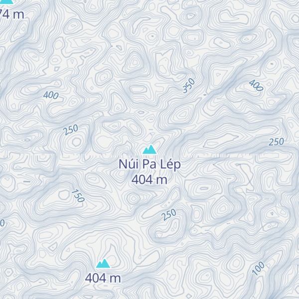 Map of Núi Pa Lép