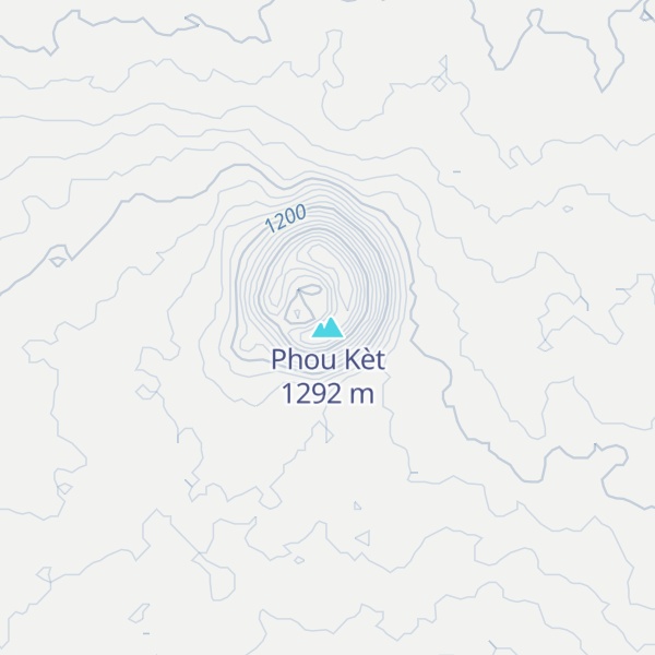 Map of Phou Kèt