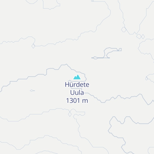 Map of Hürdete Uula