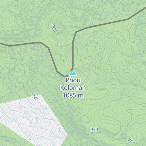 Map of Phou Koloman