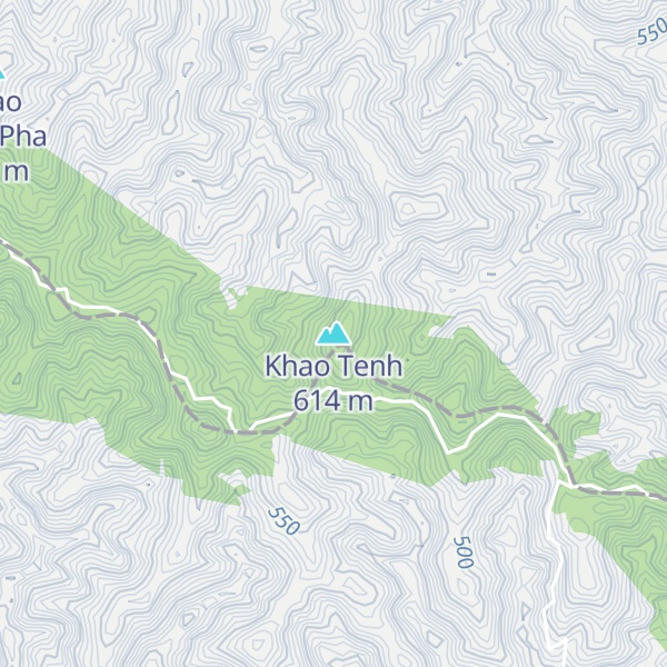 Map of Khao Tenh