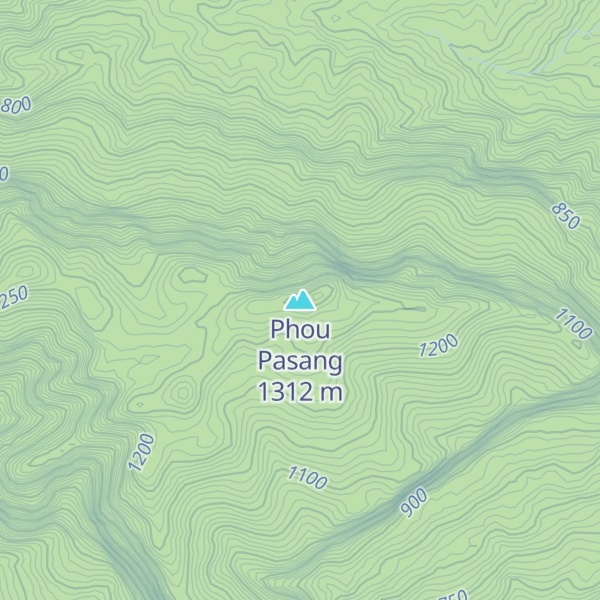Map of Phou Pasang