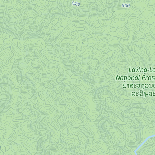 Map of Phou Lahouay-Tai
