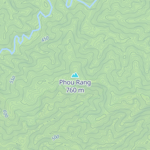 Map of Phou Rang