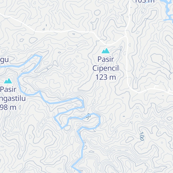 Map of Pasir Cipontit