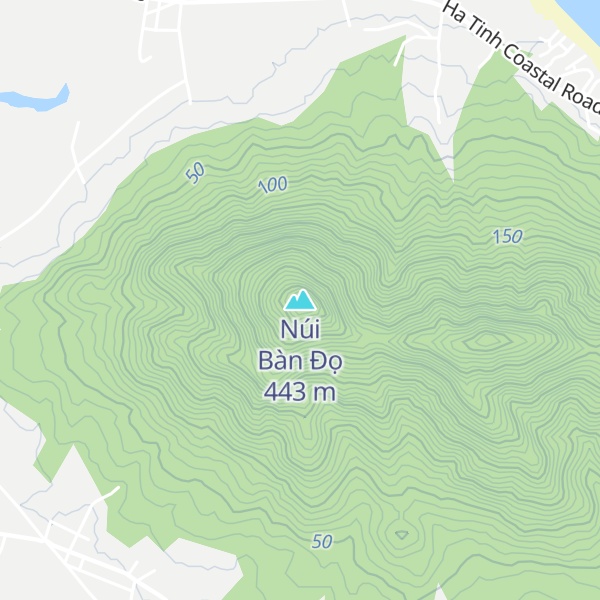 Map of Núi Bàn Đọ