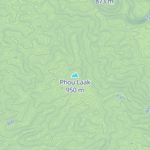 Map of Phou Laak