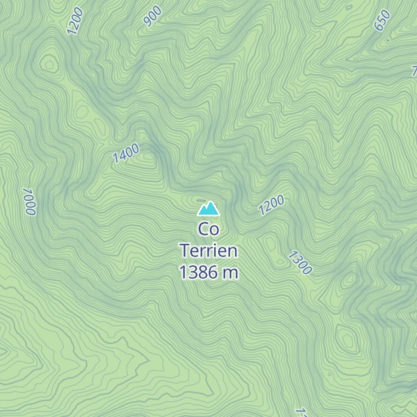 Map of Co Terrien