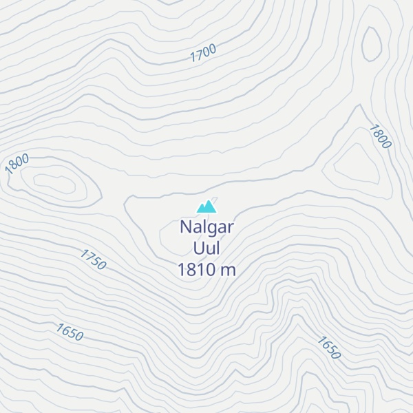 Map of Nalgar Uul