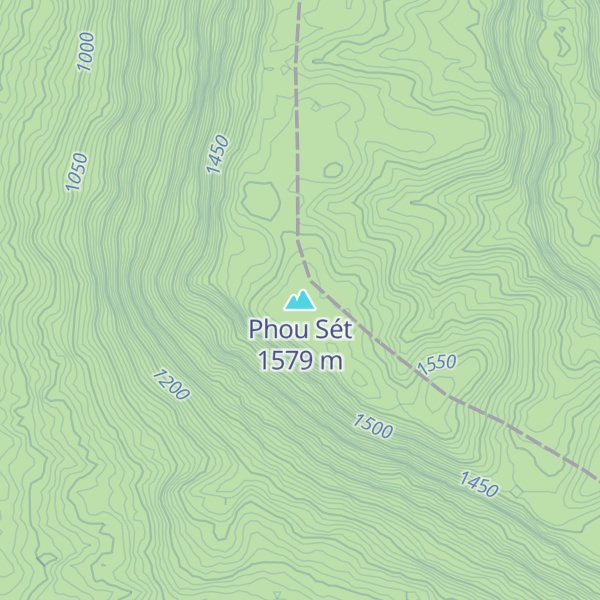 Map of Phou Sét