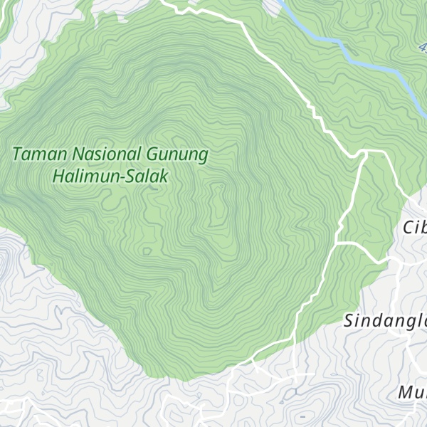 Map of Gunung Bongkok