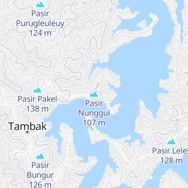 Map of Pasir Nunggul