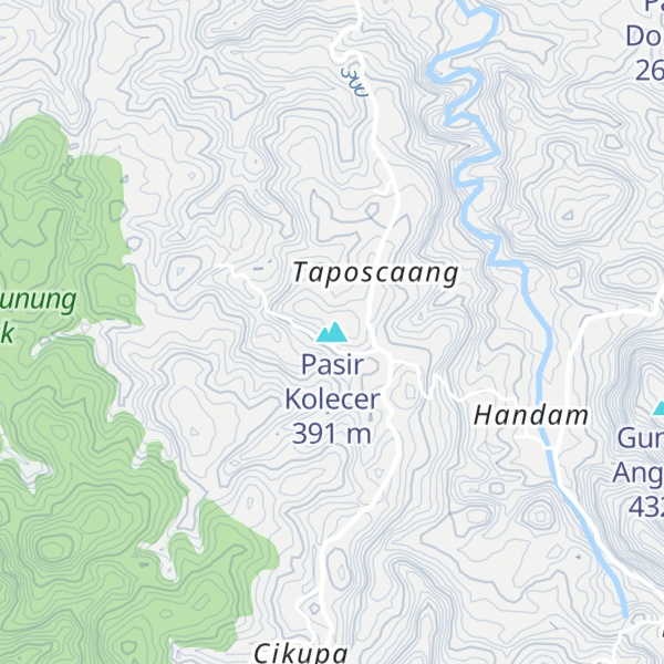 Map of Pasir Kolecer