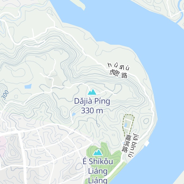 Map of Dǎjià Píng