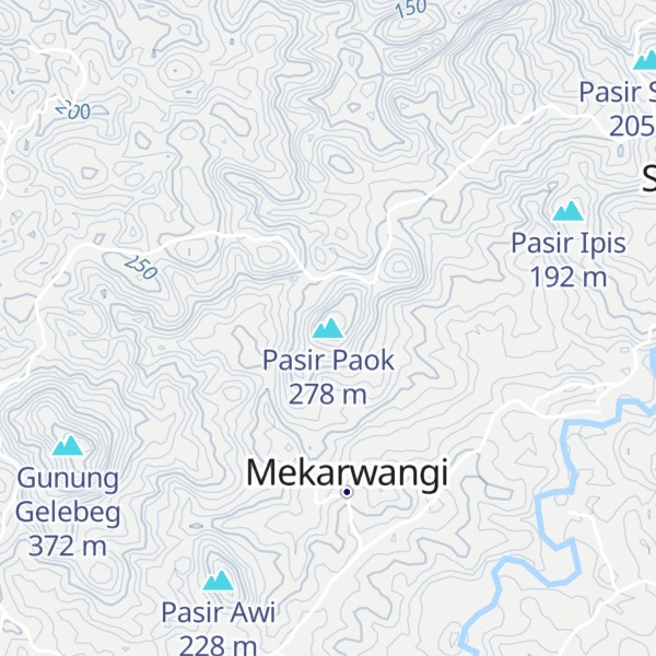 Map of Pasir Paok