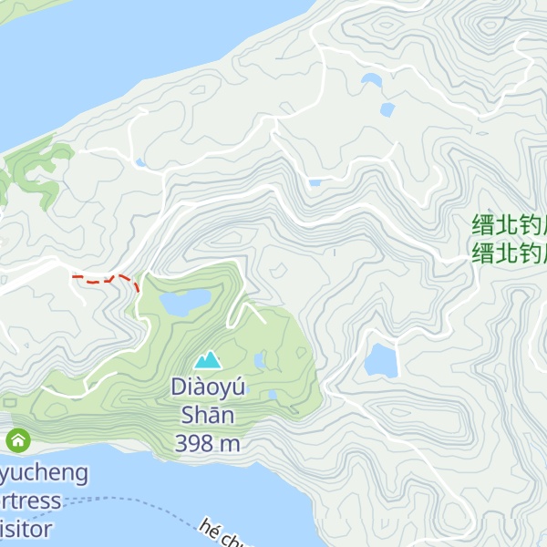 Map of Mǎ āNshān