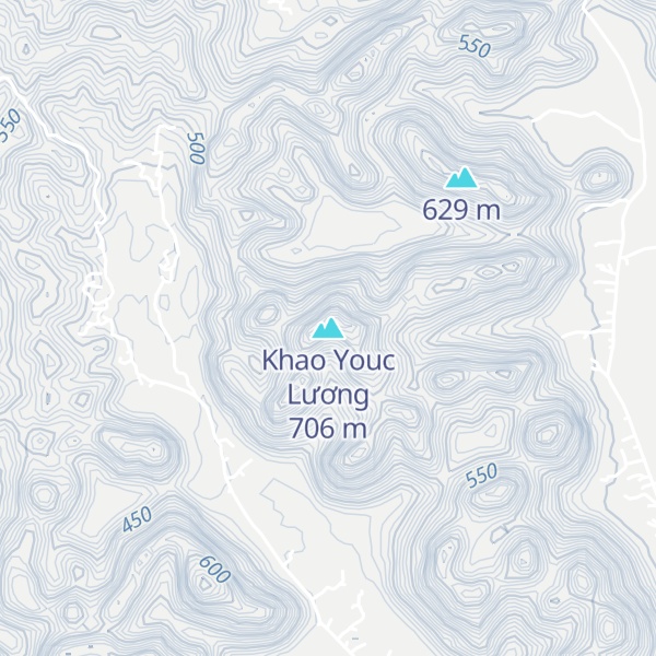 Map of Khao Youc Lương