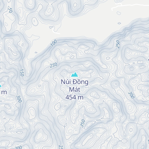 Map of Núi Đồng Mát