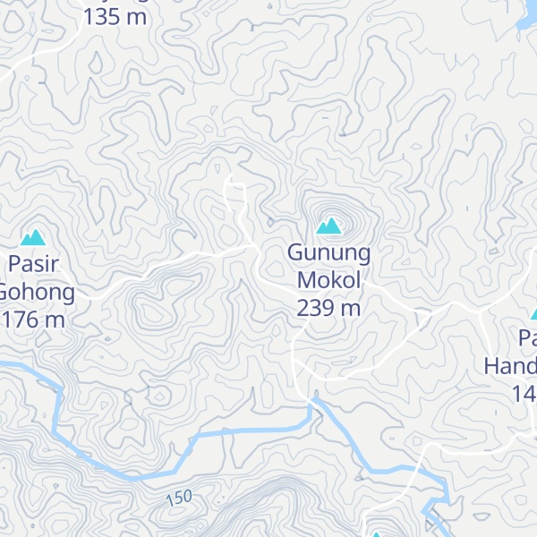 Map of Pasir Wangun