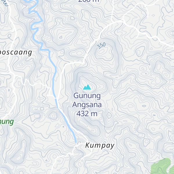 Map of Gunung Angsana