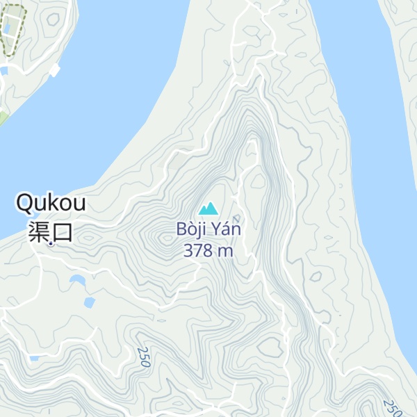 Map of Bòji Yán