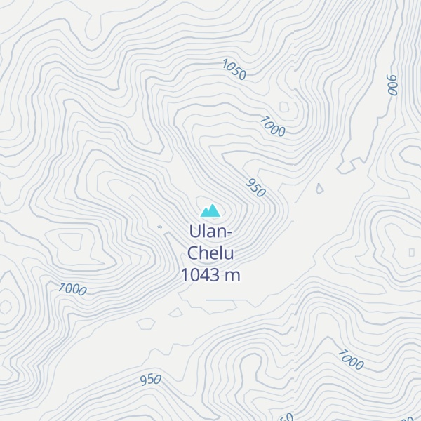 Map of Ulan-Chelu