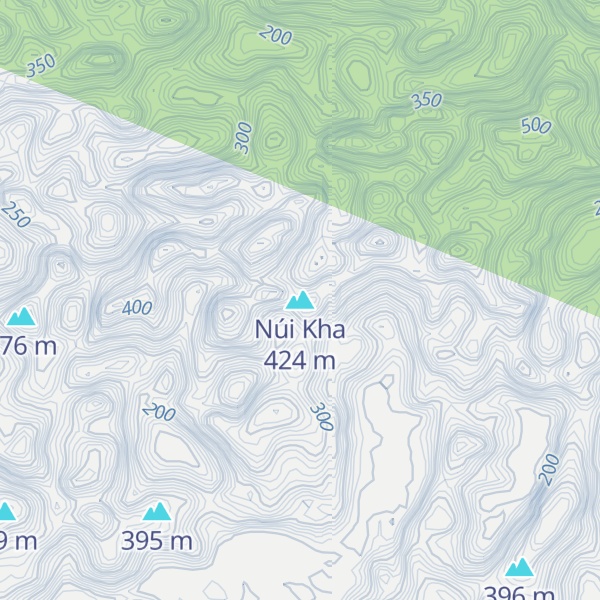 Map of Núi Kha