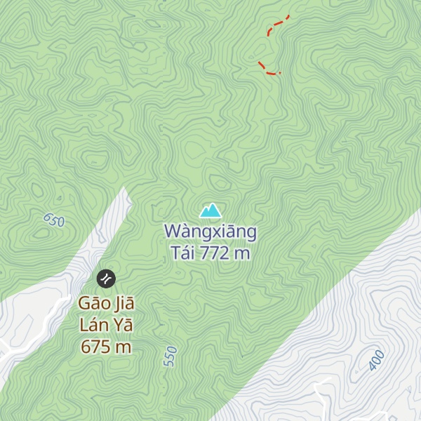 Map of Wàngxiāng Tái
