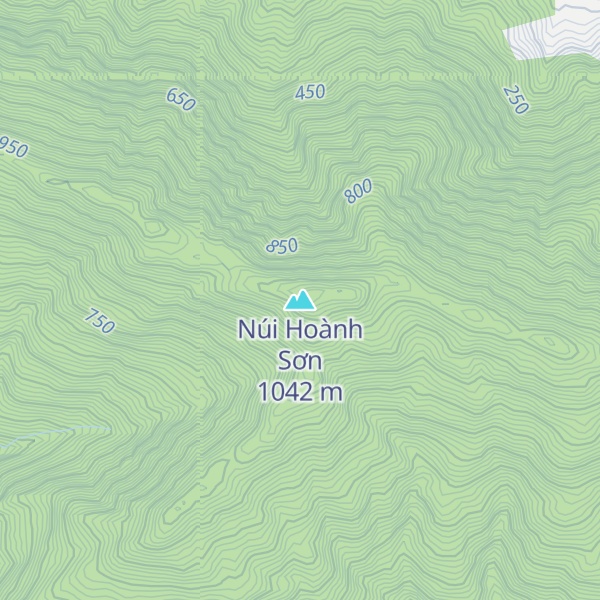 Map of Núi Hoành Sơn