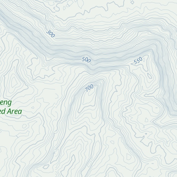 Map of Phou Lép