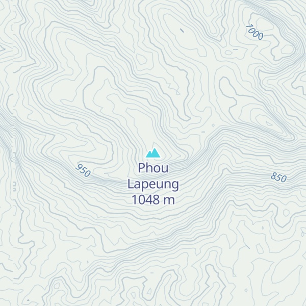 Map of Phou Lapeung
