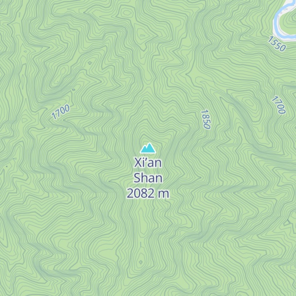 Map of Xi’an Shan