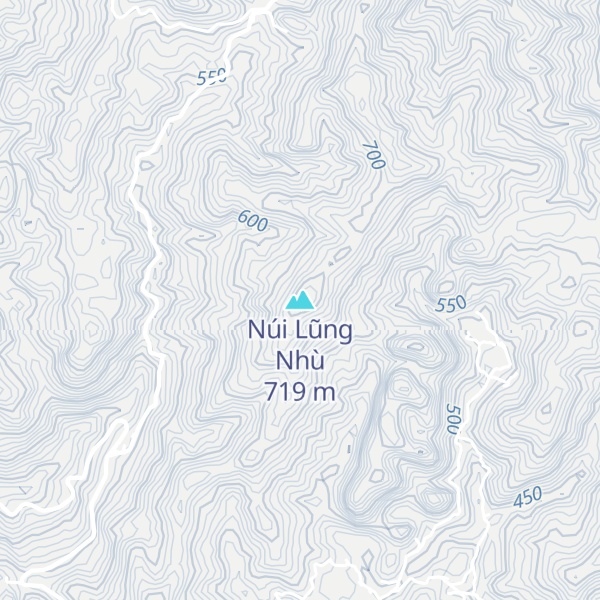 Map of Núi Lũng Nhù