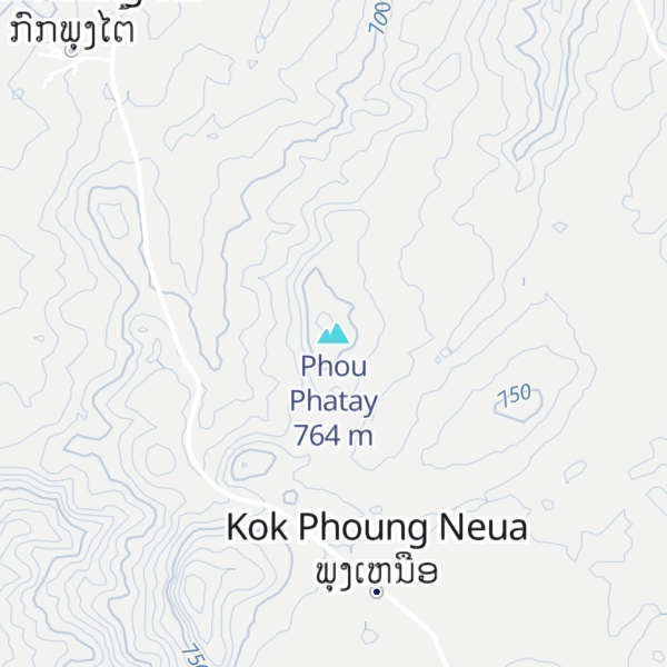 Map of Phou Phatay