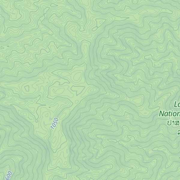 Map of Phou Phô