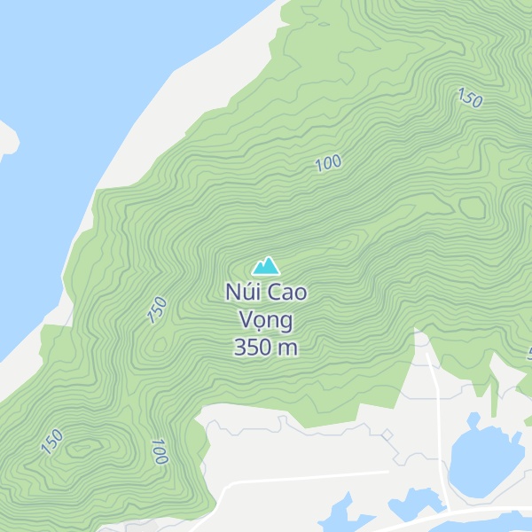 Map of Núi Cao Vọng