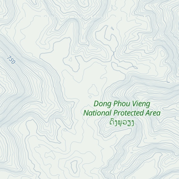 Map of Phou Taling