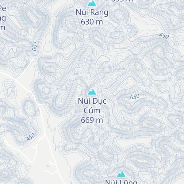 Map of Núi Dục Cúm