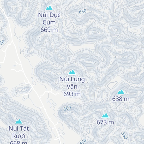 Map of Núi Lũng Văn