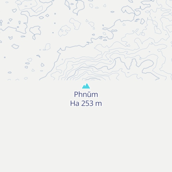 Map of Phnŭm Ha