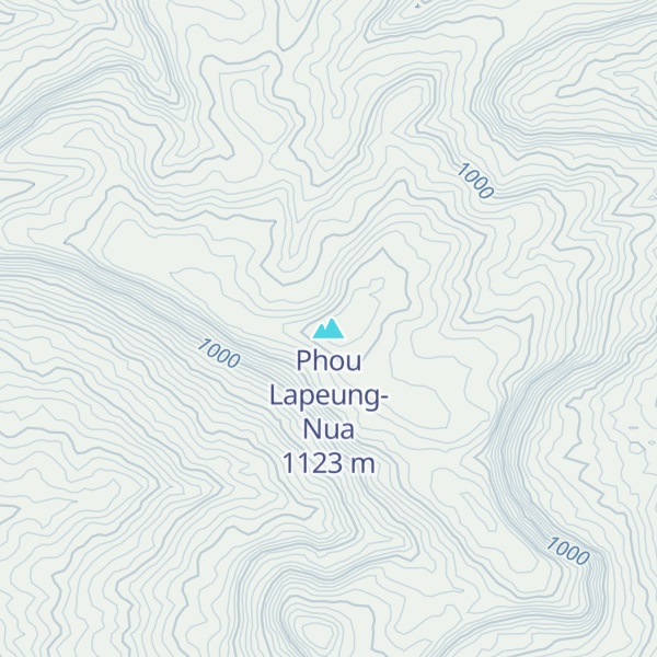 Map of Phou Lapeung-Nua