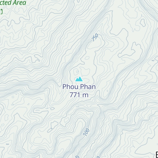 Map of Phou Phan