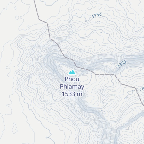 Map of Phou Phiamay