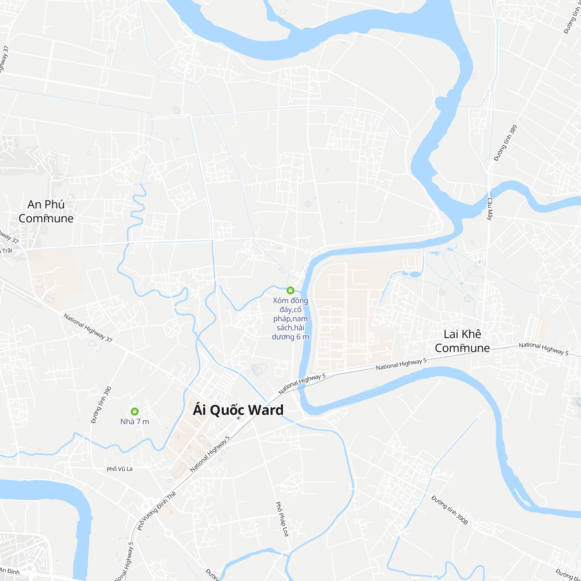 Xóm đồng đáy,cổ pháp,nam sách,hải dương map