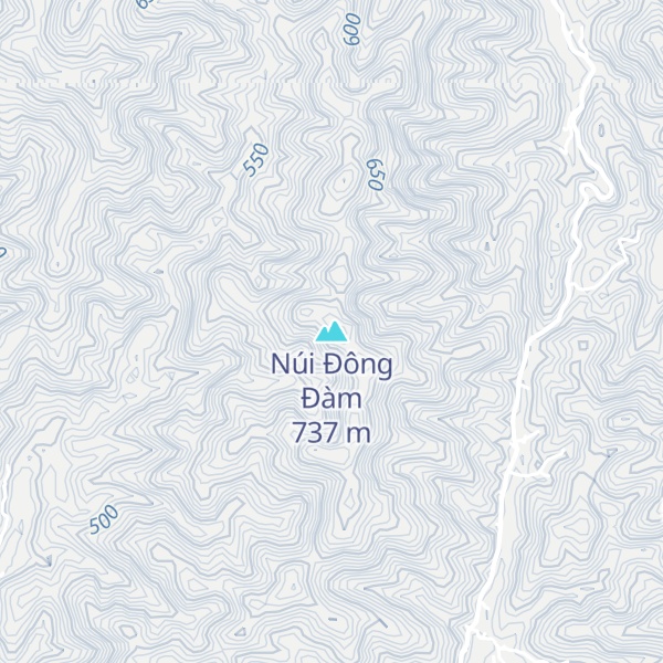Map of Núi Đông Đàm