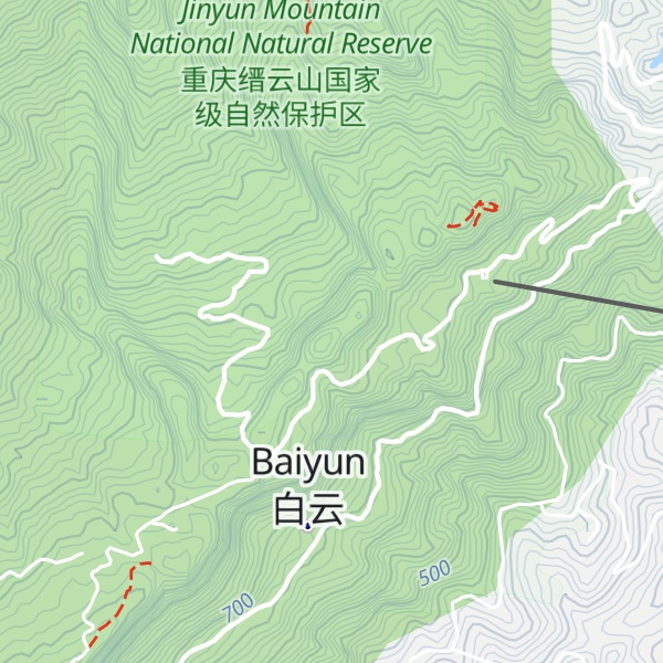 Map of Liánhuā Fēng