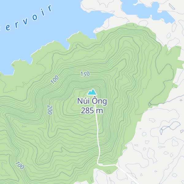 Map of Núi Ông